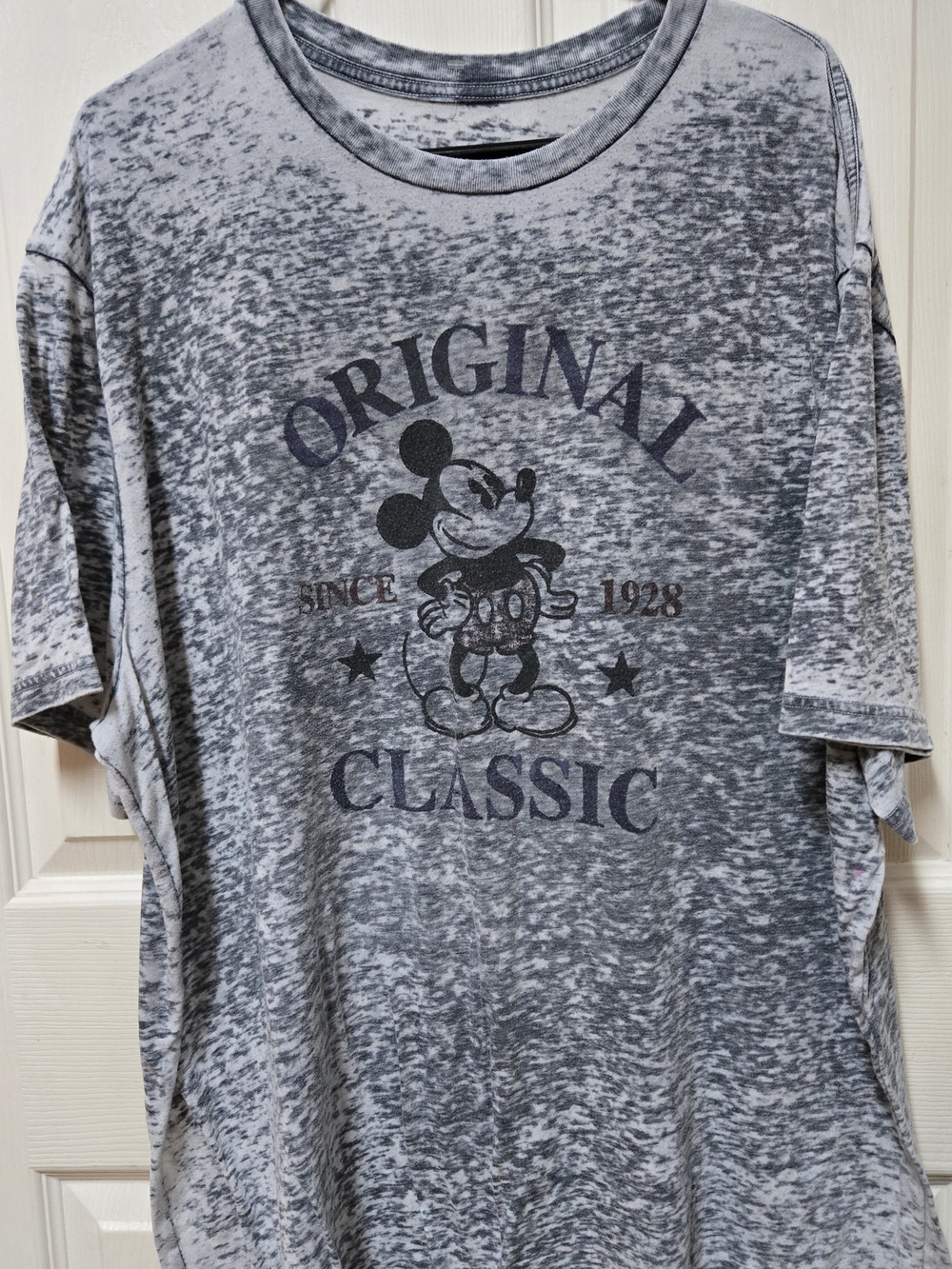 Disney Gray Original Classic Mickey Mouse Tee